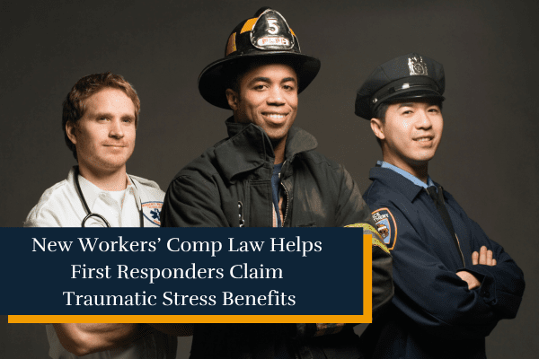 police officer, fireman, and a paramedic